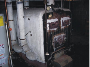 Asbestos Boiler