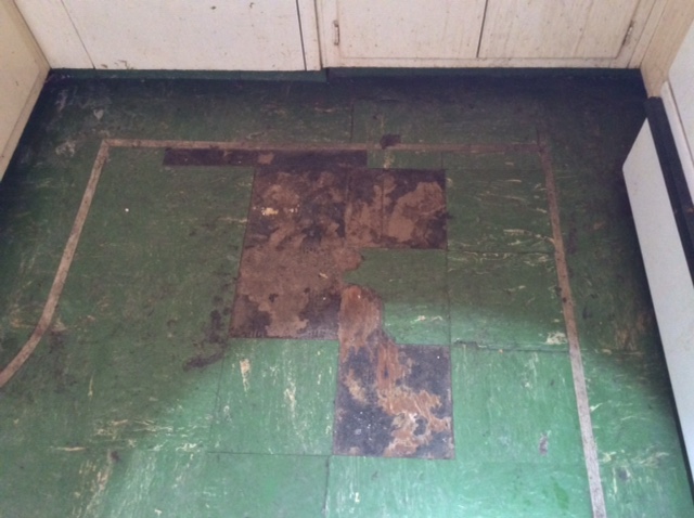 how to recognize asbestos floor tiles